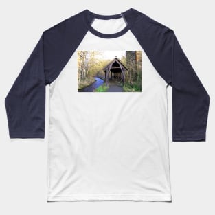 Covered walkway in Winter Baseball T-Shirt